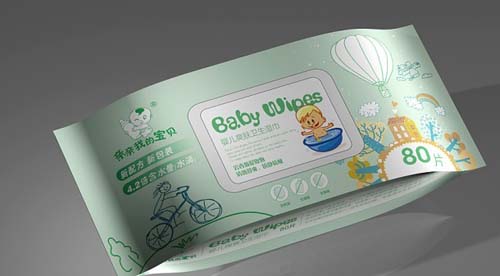 亲亲宝贝婴儿爽肤卫生湿巾