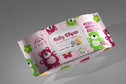 沐浴阳光婴儿尿裤伴侣湿巾